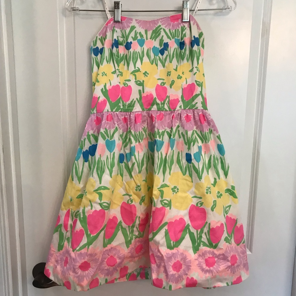 Lilly Pulitzer strapless sundress